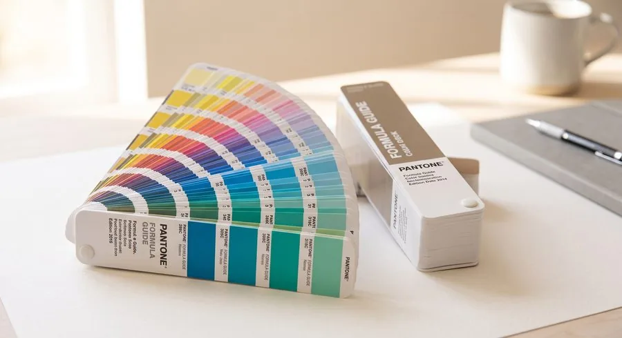 Pantone colour guides — where brand colour decisions begin