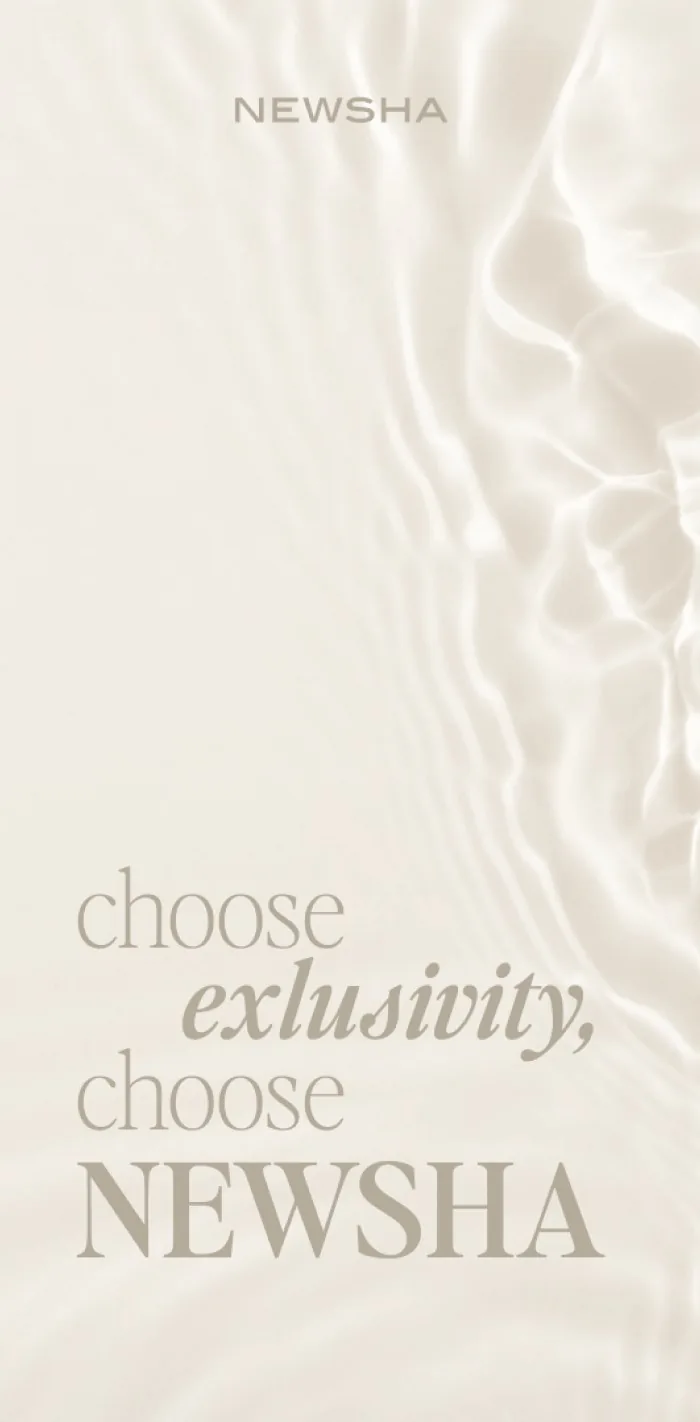 NEWSHA — choose exclusivity campaign ad