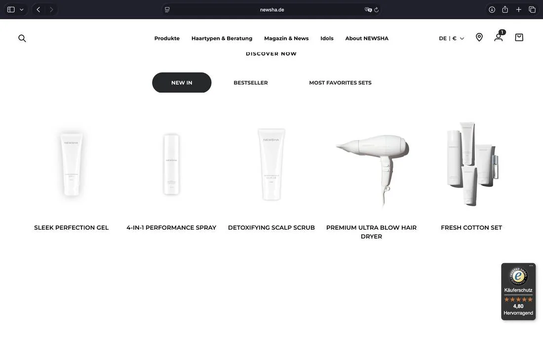 NEWSHA Product List