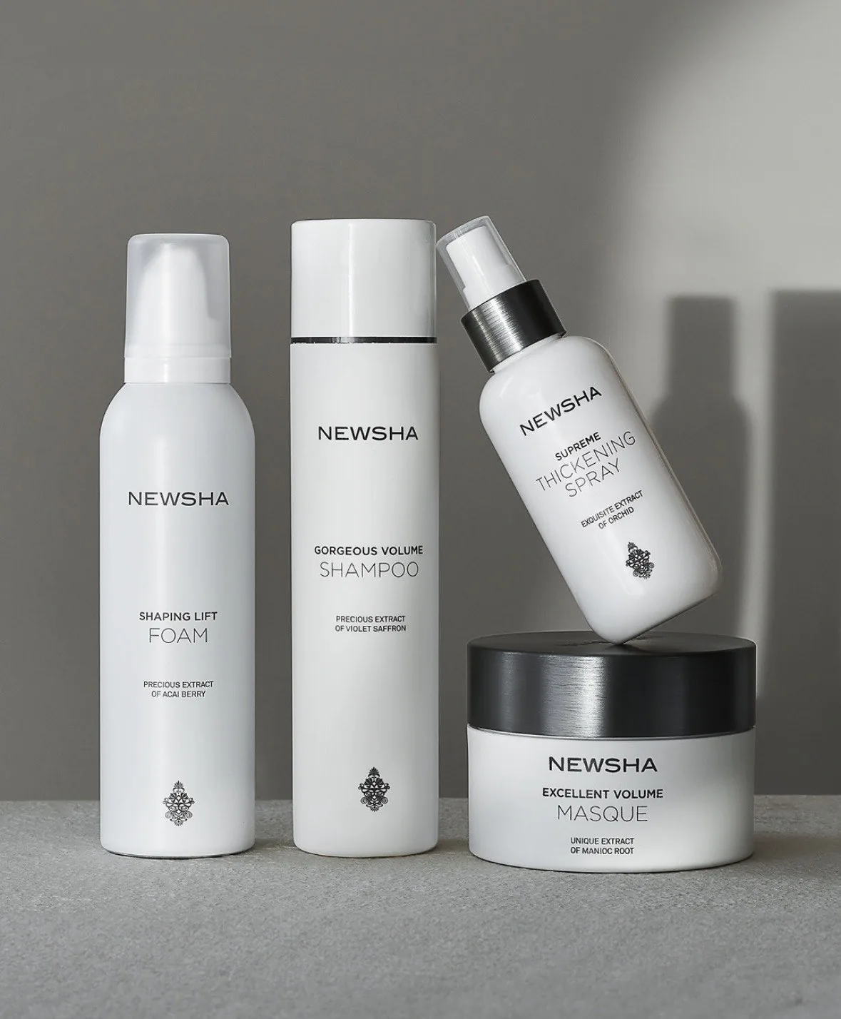 NEWSHA styling and volume product lineup